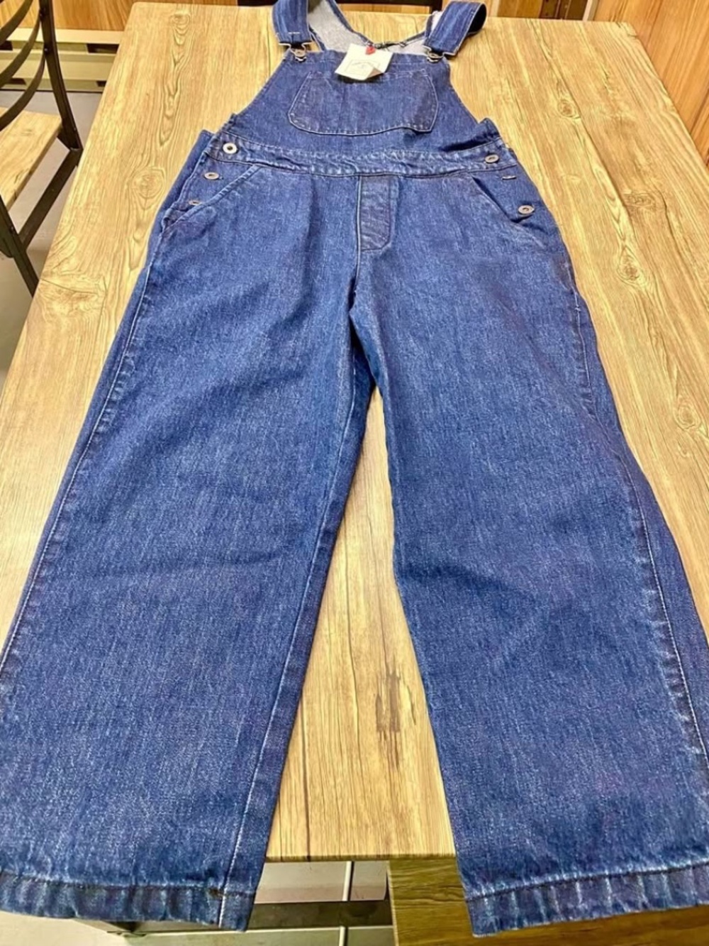 Iron and Resin Denim Overalls / Made in USA / Women’s XS